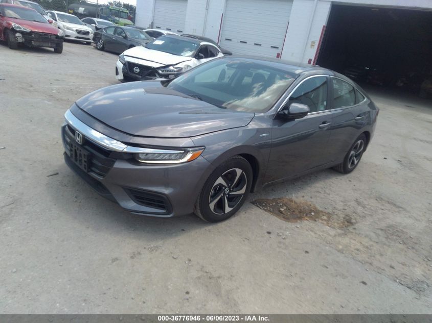 2022 HONDA INSIGHT EX 19XZE4F56NE014020