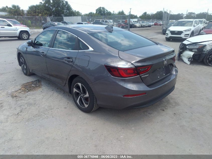 2022 HONDA INSIGHT EX 19XZE4F56NE014020