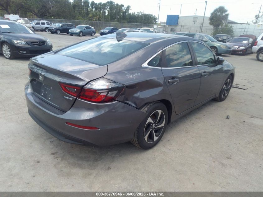 2022 HONDA INSIGHT EX 19XZE4F56NE014020