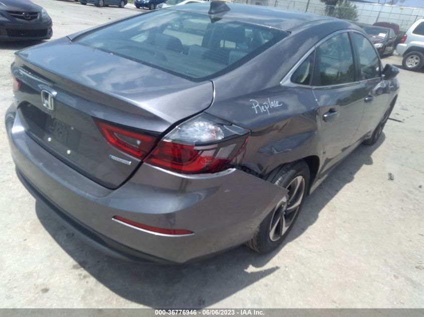 2022 HONDA INSIGHT EX 19XZE4F56NE014020