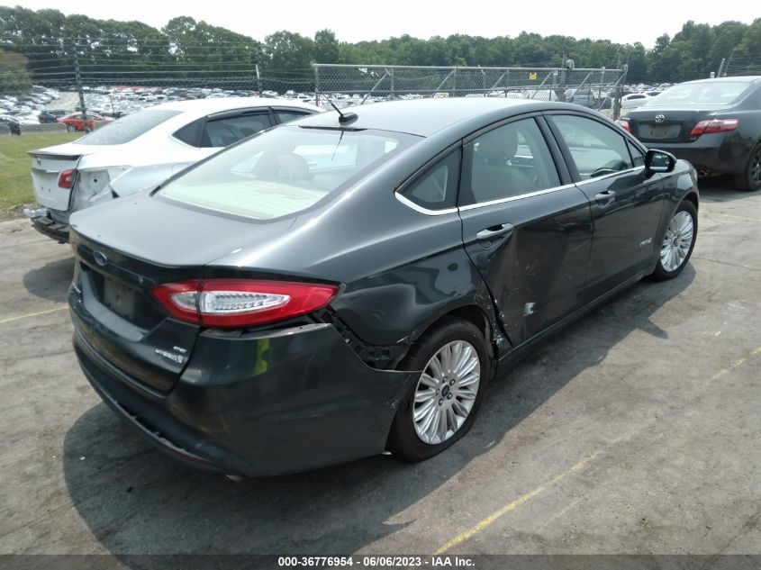 2015 FORD FUSION SE HYBRID - 3FA6P0LU3FR300490