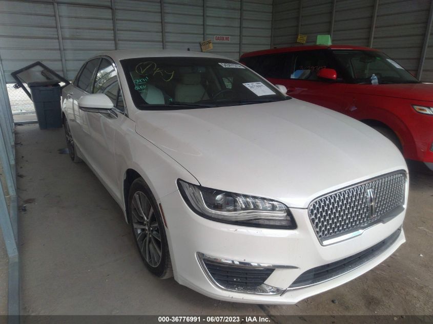 2017 LINCOLN MKZ HYBRID SELECT - 3LN6L5LU4HR602551