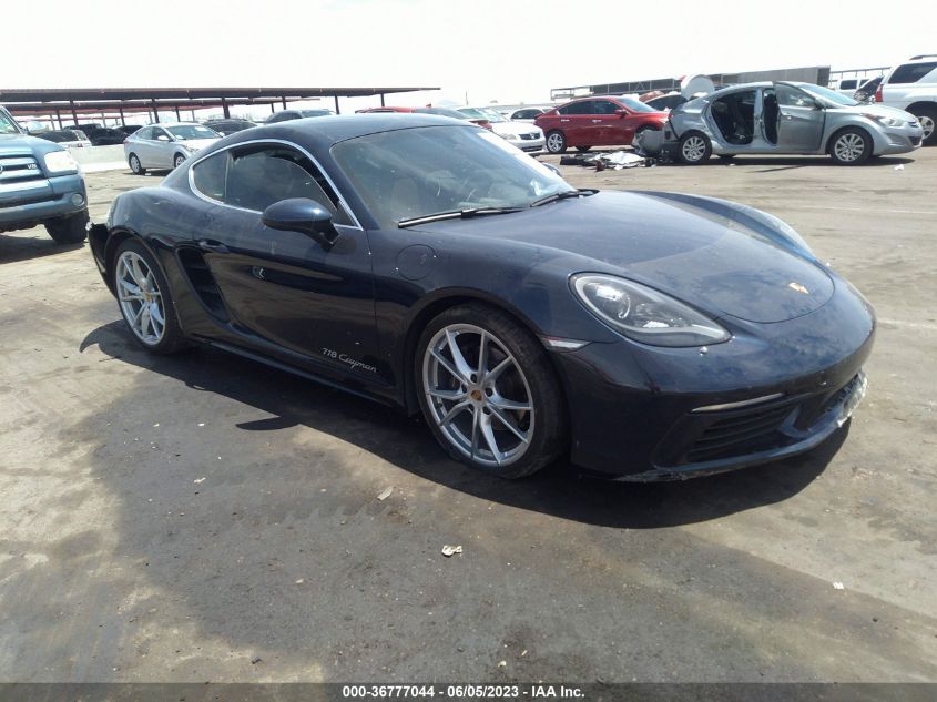 2019 PORSCHE 718 CAYMAN - WP0AA2A83KS260238