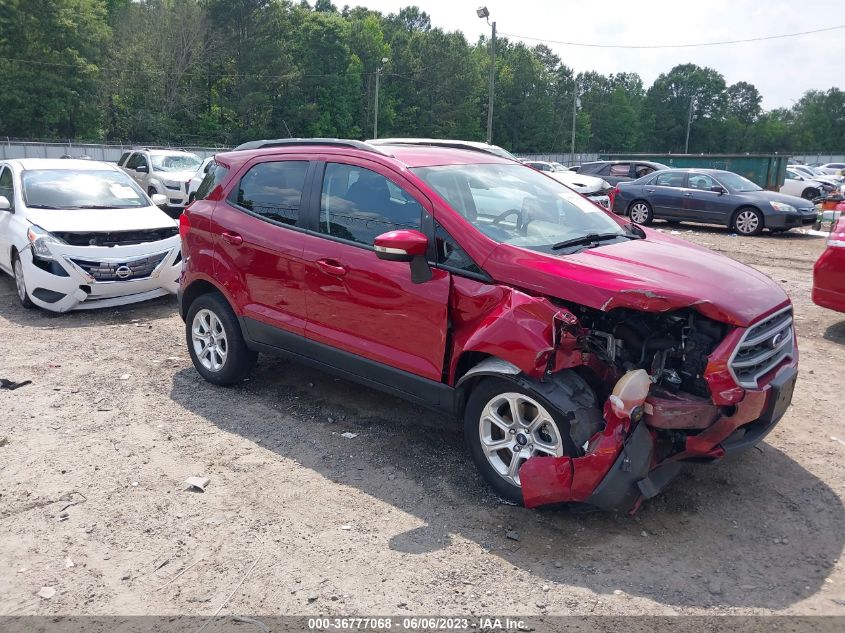 2020 FORD ECOSPORT SE - MAJ3S2GE6LC366686