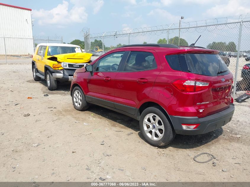 2020 FORD ECOSPORT SE - MAJ3S2GE6LC366686
