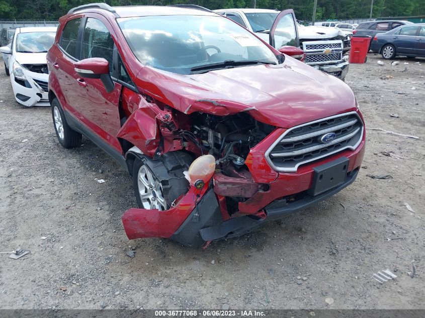 2020 FORD ECOSPORT SE - MAJ3S2GE6LC366686
