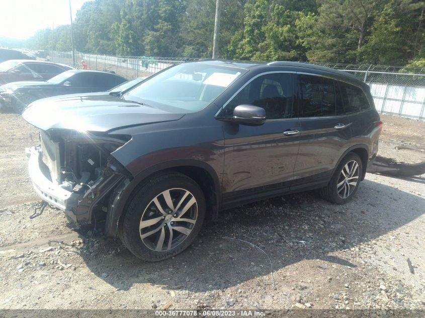 2018 HONDA PILOT TOURING - 5FNYF6H99JB037770