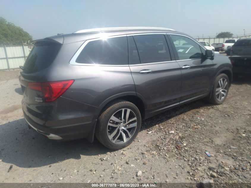2018 HONDA PILOT TOURING - 5FNYF6H99JB037770