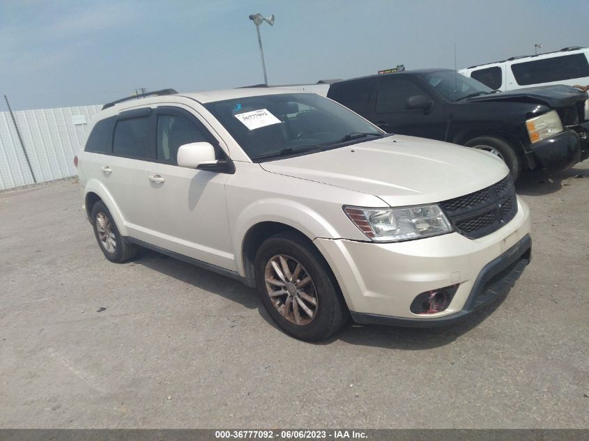 2013 DODGE JOURNEY SXT - 3C4PDCBG5DT618325