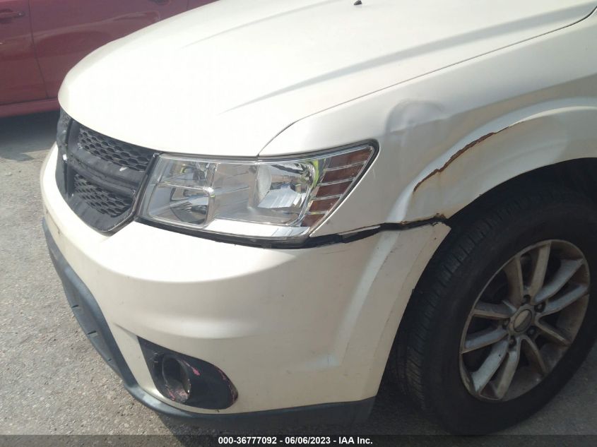 2013 DODGE JOURNEY SXT - 3C4PDCBG5DT618325