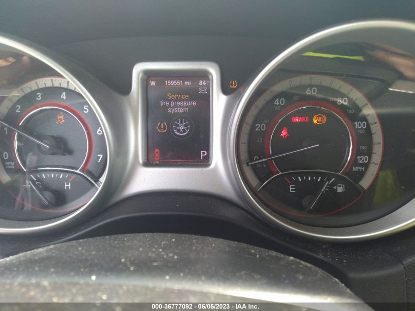 2013 DODGE JOURNEY SXT - 3C4PDCBG5DT618325