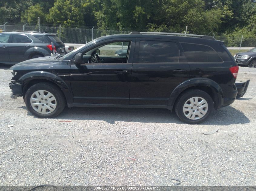 2017 DODGE JOURNEY SE - 3C4PDCAB4HT662120
