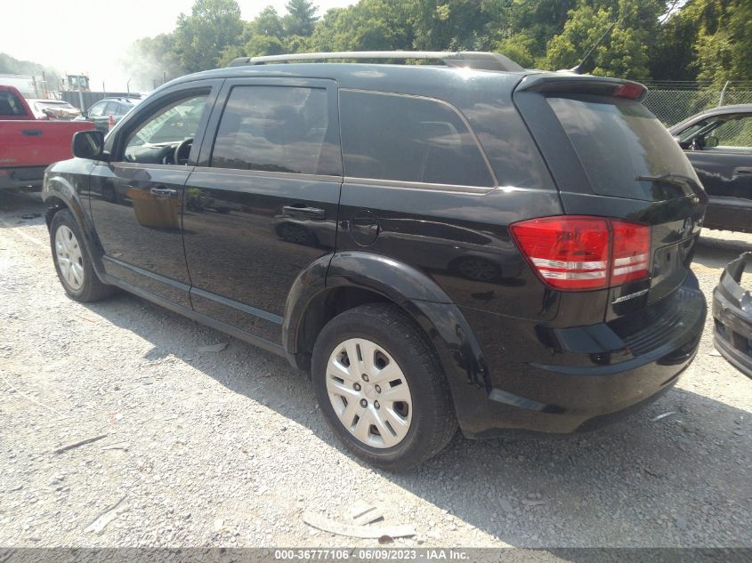 2017 DODGE JOURNEY SE - 3C4PDCAB4HT662120