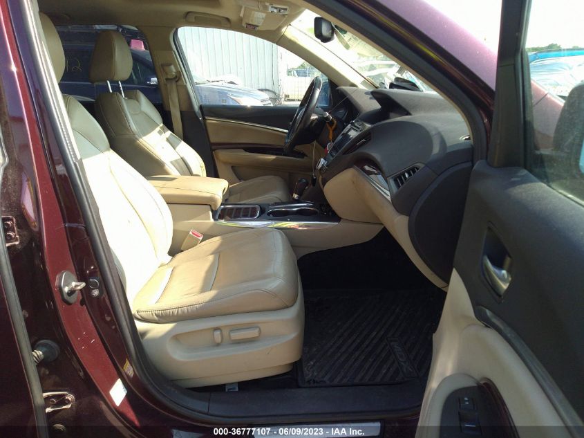 2015 ACURA MDX TECHNOLOGY - 5FRYD4H43FB025201