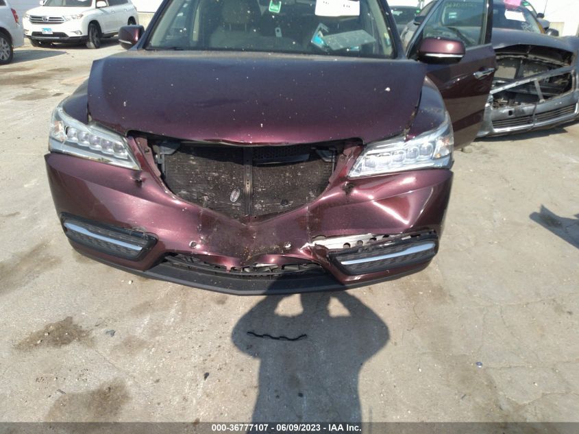 2015 ACURA MDX TECHNOLOGY - 5FRYD4H43FB025201