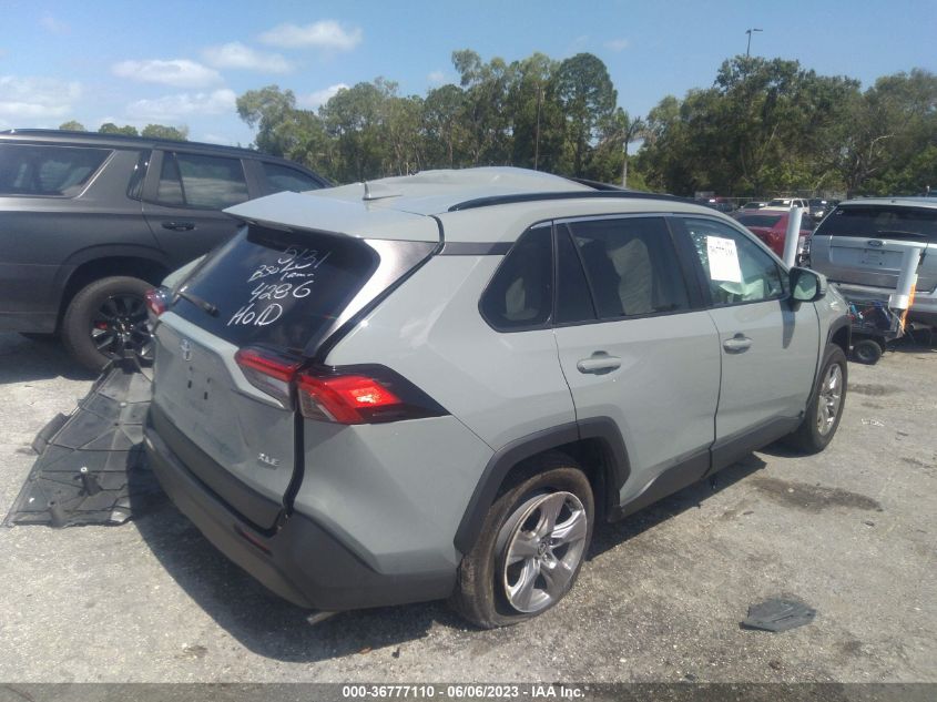 2022 TOYOTA RAV4 XLE - 2T3W1RFV0NW194286