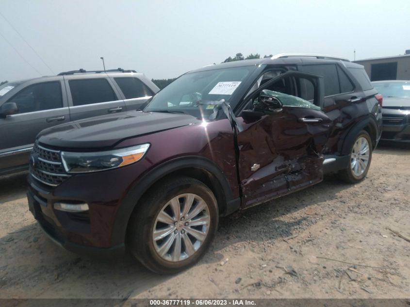 2022 FORD EXPLORER KING RANCH - 1FM5K8LC3NGB14377