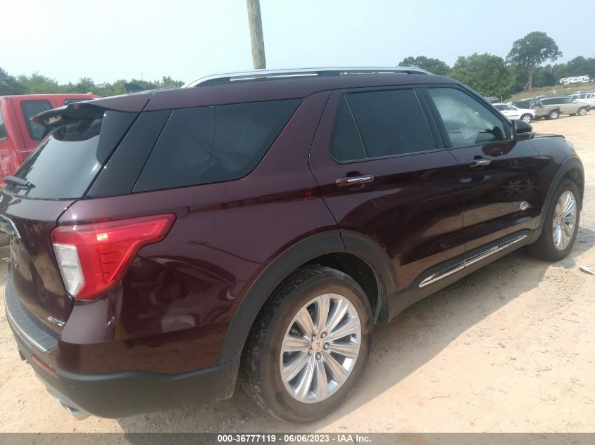 2022 FORD EXPLORER KING RANCH - 1FM5K8LC3NGB14377