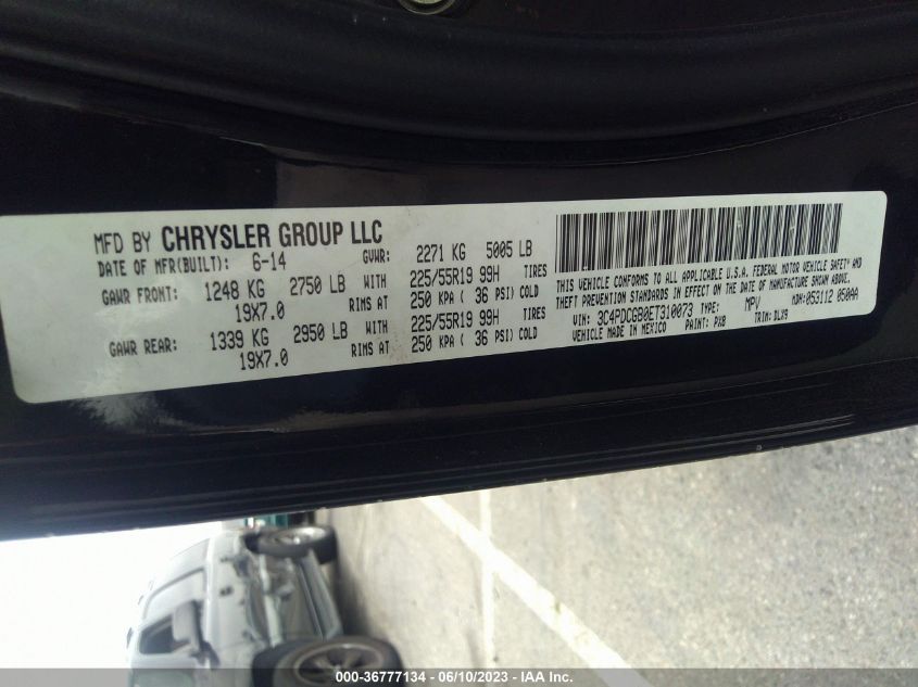 2014 DODGE JOURNEY CROSSROAD - 3C4PDCGB0ET310073