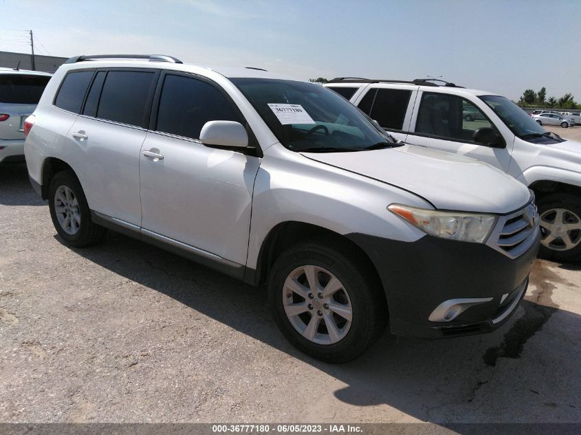 2013 TOYOTA HIGHLANDER - 5TDZA3EHXDS045289