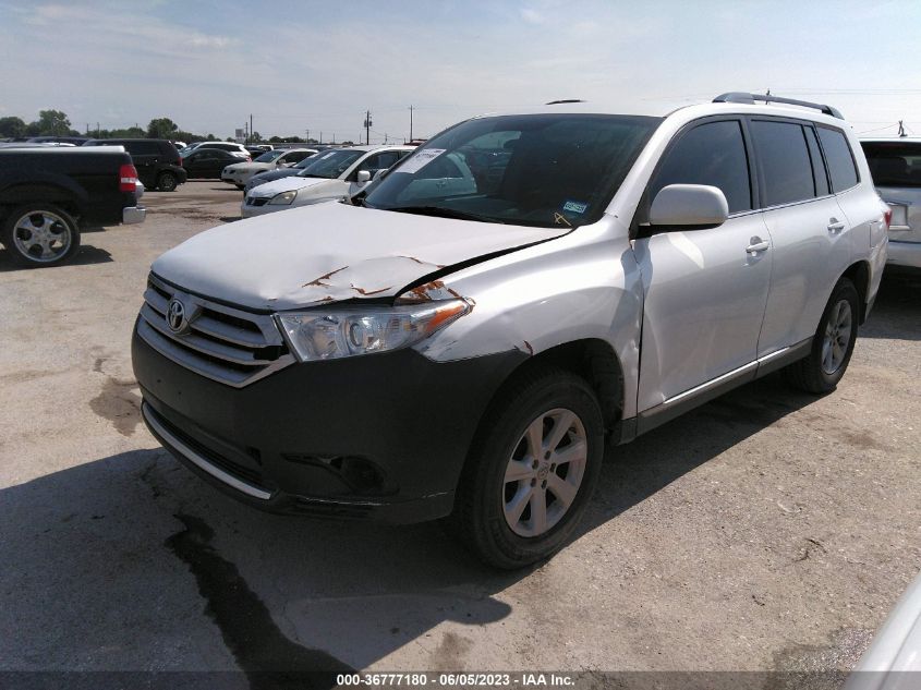 2013 TOYOTA HIGHLANDER - 5TDZA3EHXDS045289