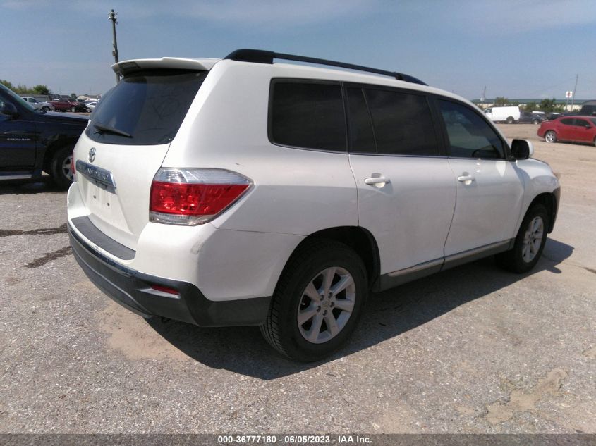 2013 TOYOTA HIGHLANDER - 5TDZA3EHXDS045289