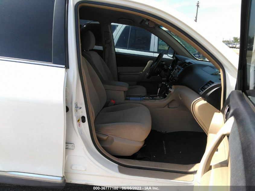 2013 TOYOTA HIGHLANDER - 5TDZA3EHXDS045289