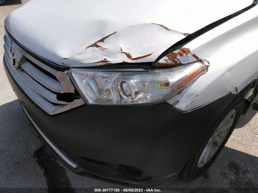 2013 TOYOTA HIGHLANDER - 5TDZA3EHXDS045289