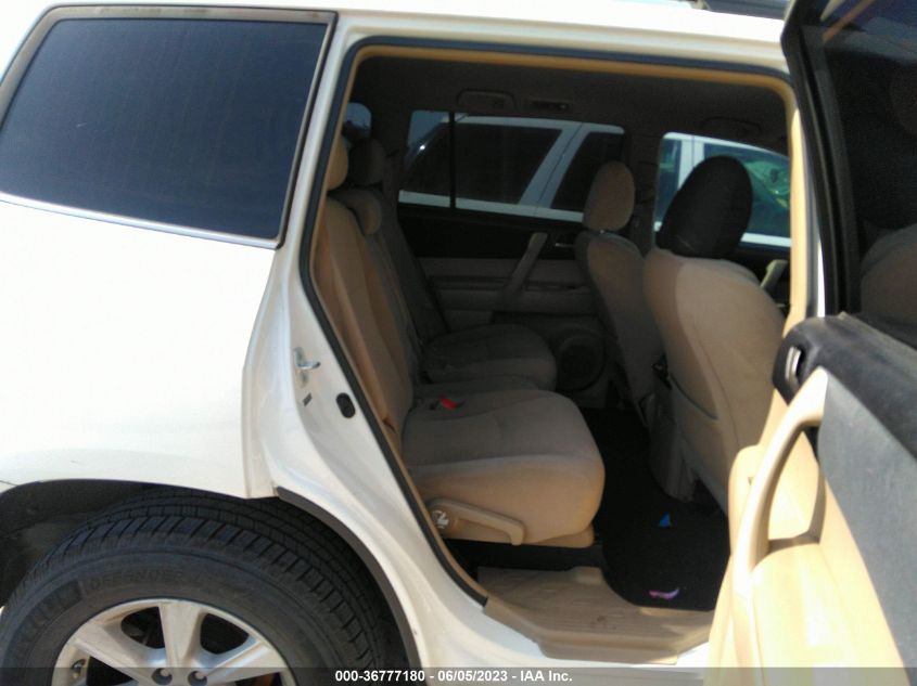 2013 TOYOTA HIGHLANDER - 5TDZA3EHXDS045289