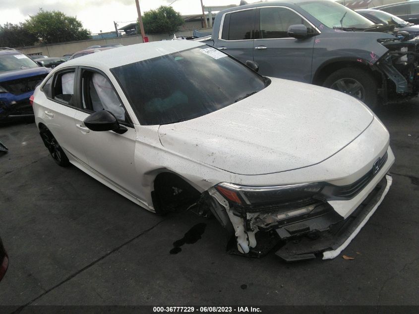 2022 HONDA CIVIC SEDAN SPORT - 2HGFE2F50NH581482