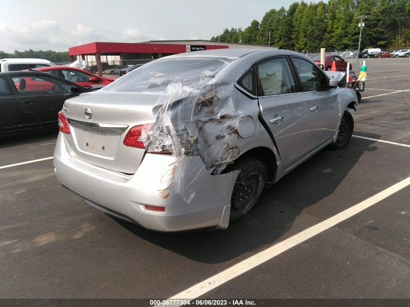 2015 NISSAN SENTRA S/SV/SR/SL - 3N1AB7AP7FY325314