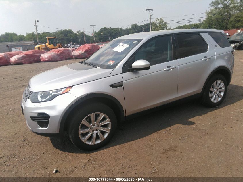 2017 LAND ROVER DISCOVERY SPORT SE - SALCP2BG8HH655401