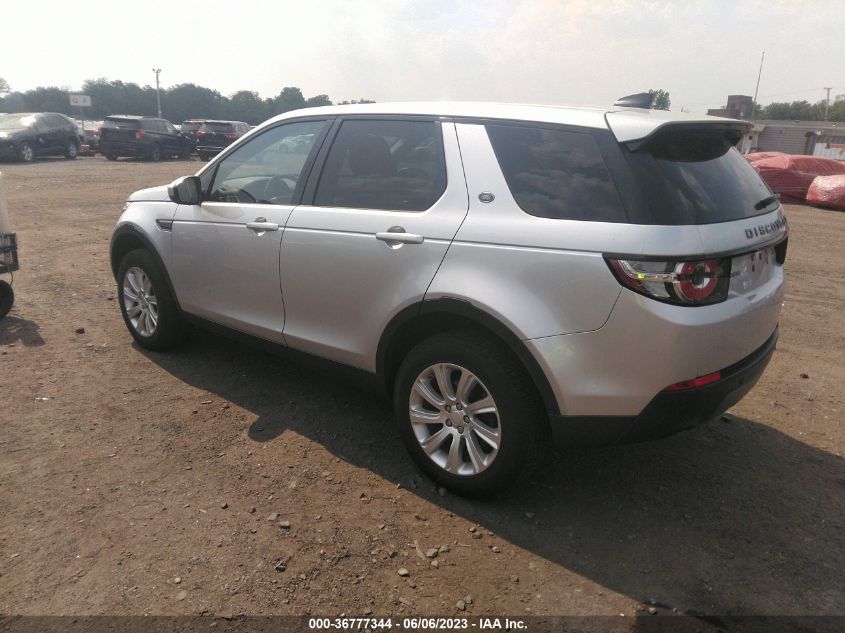 2017 LAND ROVER DISCOVERY SPORT SE - SALCP2BG8HH655401