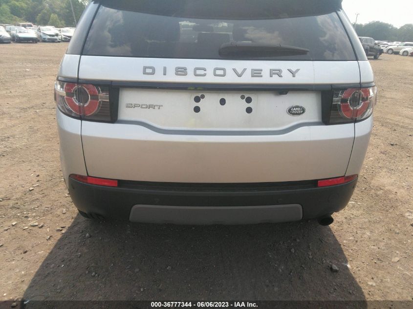 2017 LAND ROVER DISCOVERY SPORT SE - SALCP2BG8HH655401