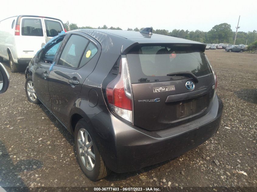 2015 TOYOTA PRIUS C ONE/TWO/THREE/FOUR - JTDKDTB30F1113701