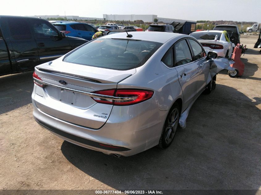 2017 FORD FUSION SE HYBRID - 3FA6P0LU4HR300193