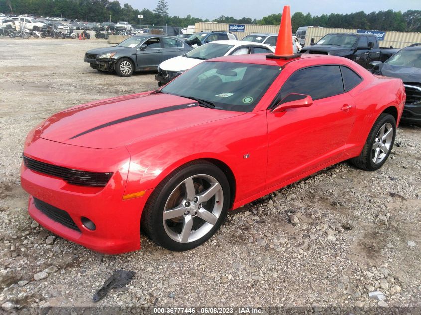 2015 CHEVROLET CAMARO LT - 2G1FD1E32F9173386