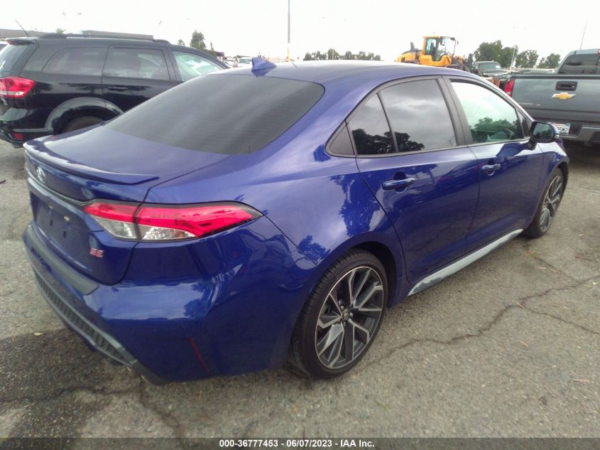 2020 TOYOTA COROLLA SE/NIGHTSHADE - 5YFS4RCE9LP012067