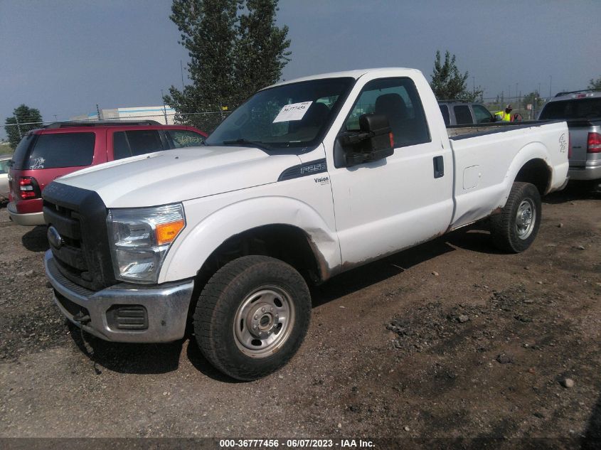 2015 FORD SUPER DUTY F-250 SRW XLT/XL - 1FTBF2B69FEA47477