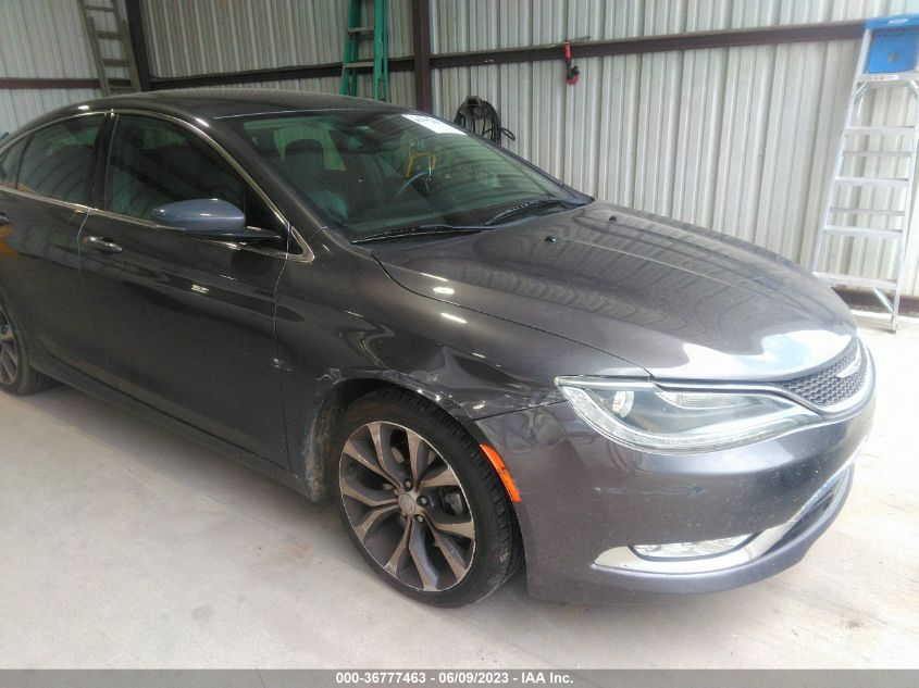 2015 CHRYSLER 200 C - 1C3CCCCB4FN547226