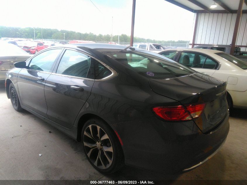 2015 CHRYSLER 200 C - 1C3CCCCB4FN547226