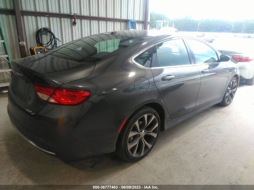 2015 CHRYSLER 200 C - 1C3CCCCB4FN547226