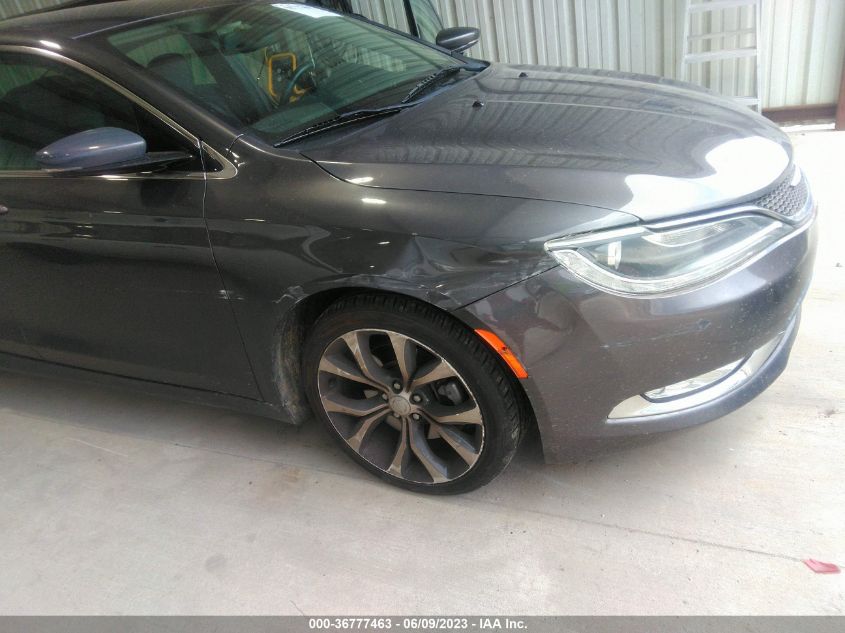 2015 CHRYSLER 200 C - 1C3CCCCB4FN547226