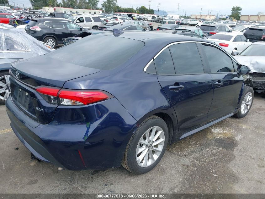 2021 TOYOTA COROLLA XLE - 5YFFPMAE7MP161108