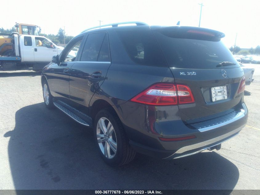 2013 MERCEDES-BENZ M-CLASS ML 350 BLUETEC - 4JGDA2EB9DA186721