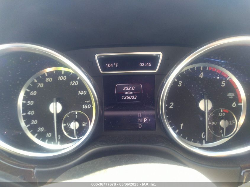 2013 MERCEDES-BENZ M-CLASS ML 350 BLUETEC - 4JGDA2EB9DA186721