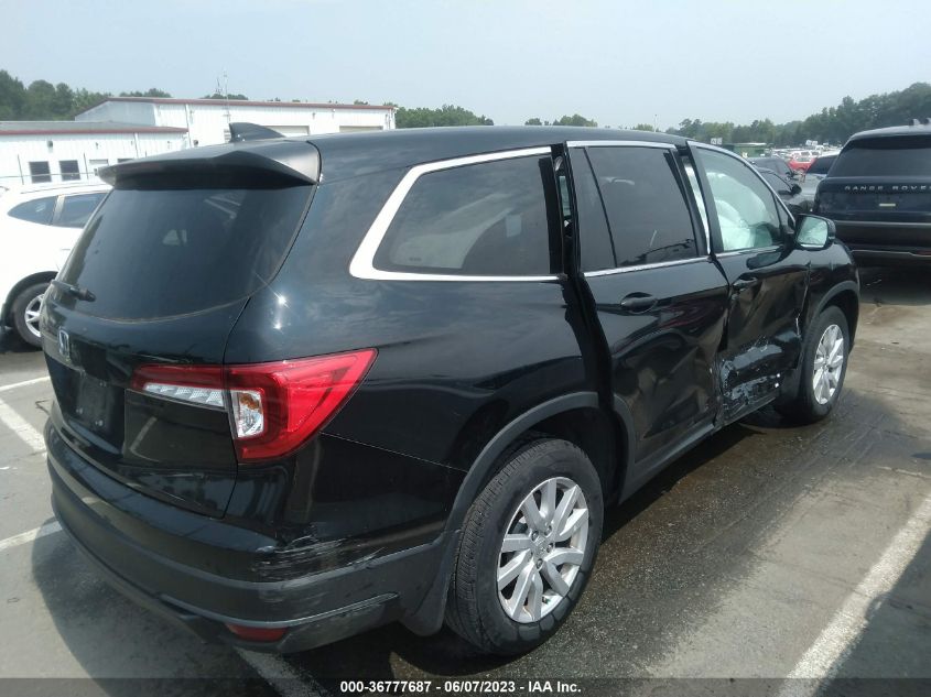 2021 HONDA PILOT LX - 5FNYF5H10MB003984