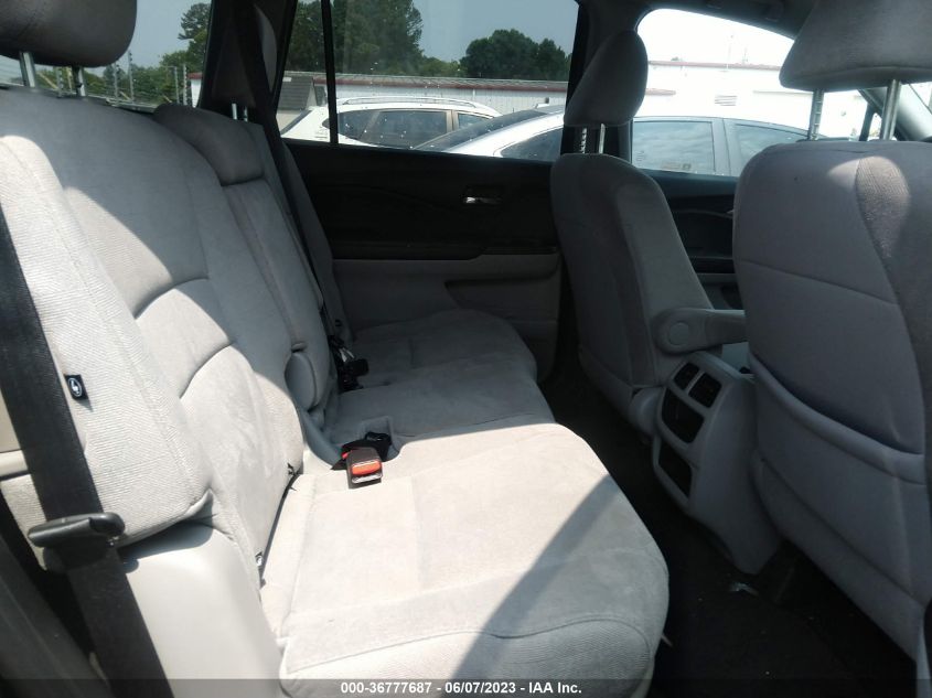 2021 HONDA PILOT LX - 5FNYF5H10MB003984