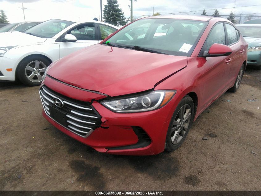 2018 HYUNDAI ELANTRA SEL - 5NPD84LF9JH295881