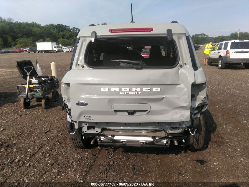 2022 FORD BRONCO SPORT BIG BEND - 3FMCR9B66NRE06201